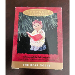 Vintage Hallmark Keepsake Christmas Ornament Bearnadette Bearinger 1993
